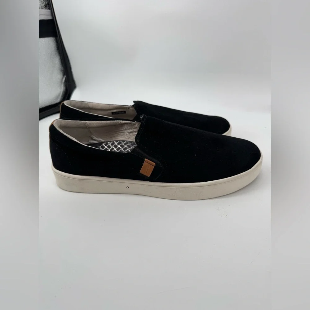 Revitalign Boardwalk Genuine Leather Slip-On Sneakers Size 12